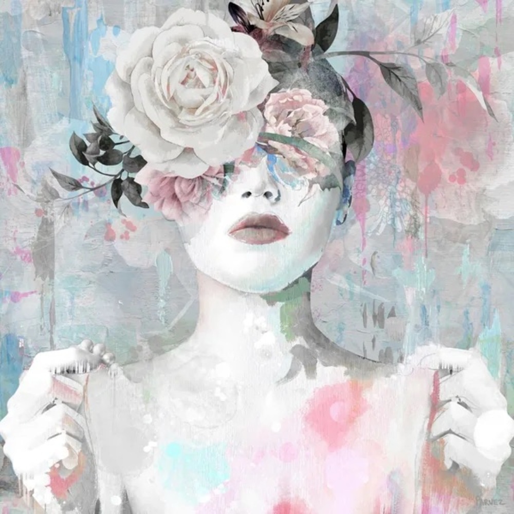 Floral Abstract Art Print